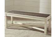 Bolanburg Two-tone Dining Table, 6 Chairs, and Bench -  Ashley - Luna Furniture