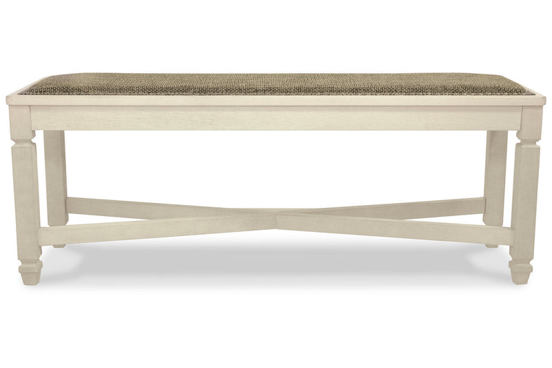 Bolanburg Two-tone Dining Table, 6 Chairs, and Bench -  Ashley - Luna Furniture
