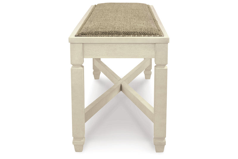 Bolanburg Two-tone Dining Table, 6 Chairs, and Bench -  Ashley - Luna Furniture