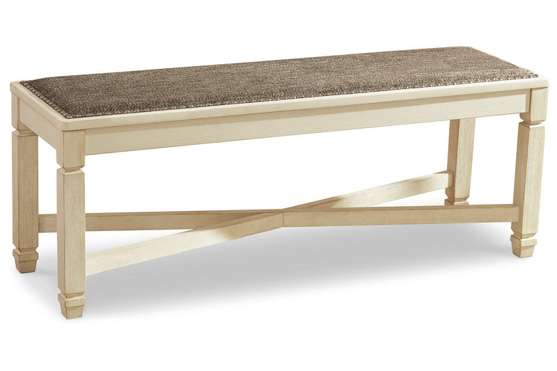 Bolanburg Two-tone Dining Table, 6 Chairs, and Bench -  Ashley - Luna Furniture
