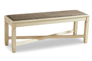 Bolanburg Antique White Dining Table with 2 Chairs and 2 Benches -  Ashley - Luna Furniture