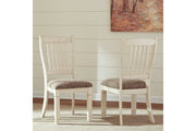 Bolanburg Antique White Dining Table with 4 Chairs and Bench -  Ashley - Luna Furniture