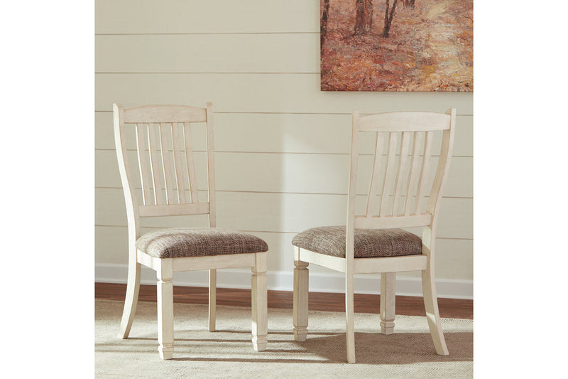 Bolanburg Two-tone Dining Table with 6 Chairs -  Ashley - Luna Furniture
