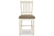Bolanburg Two-tone Counter Height Dining Table with 6 Barstools -  Ashley - Luna Furniture