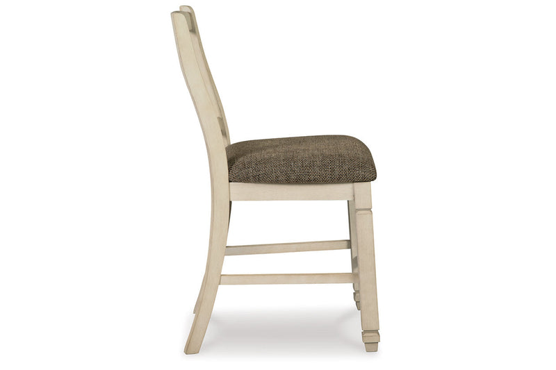Bolanburg Two-tone Counter Height Dining Table and 4 Barstools and Bench -  Ashley - Luna Furniture
