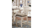 Bolanburg Two-tone Counter Height Dining Table with 6 Barstools -  Ashley - Luna Furniture