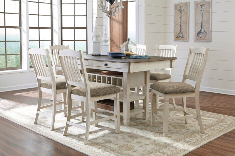 Bolanburg Two-tone Counter Height Set -  - Luna Furniture
