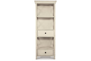 Bolanburg Two-tone Counter Height Table with 6 Barstools, Server and Display Cabinet -  Ashley - Luna Furniture