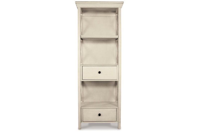 Bolanburg Two-tone Counter Height Table with 6 Barstools, Server and Display Cabinet -  Ashley - Luna Furniture