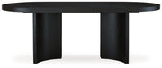 Rowanbeck Dining Table and 4 Chairs from Ashley - Luna Furniture