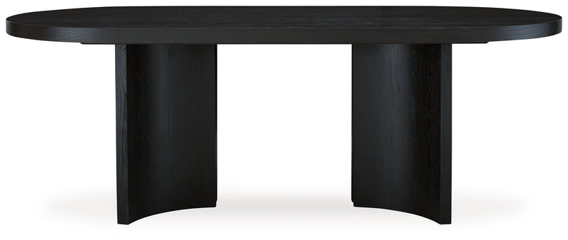 Rowanbeck Dining Table and 4 Chairs from Ashley - Luna Furniture