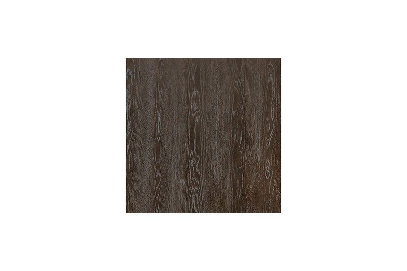 Burkhaus Dark Brown Counter Height Dining Table and 6 Barstools -  Ashley - Luna Furniture