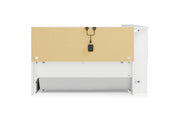 Piperton White Twin Bookcase Storage Bed from Ashley - Luna Furniture