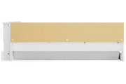 Piperton White Full Bookcase Storage Bed from Ashley - Luna Furniture