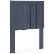 Simmenfort Navy Blue Twin Platform Bed from Ashley - Luna Furniture