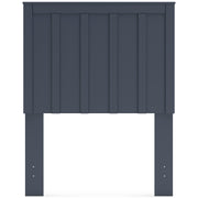 Simmenfort Navy Blue Twin Platform Bed from Ashley - Luna Furniture