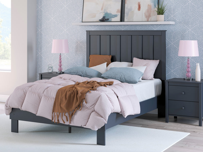 Simmenfort Navy Blue Youth Platform Bedroom Set from Ashley - Luna Furniture