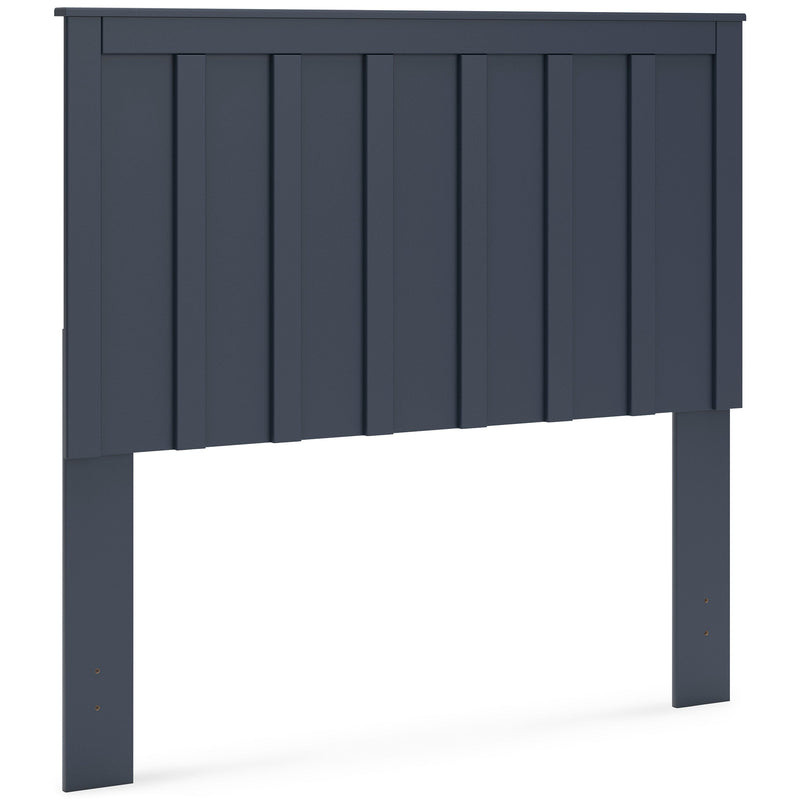 Simmenfort Navy Blue Full Platform Bed from Ashley - Luna Furniture