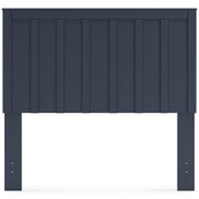 Simmenfort Navy Blue Full Platform Bed from Ashley - Luna Furniture