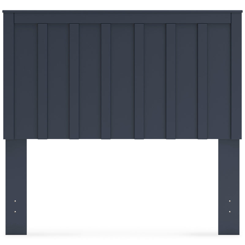 Simmenfort Navy Blue Full Platform Bed from Ashley - Luna Furniture