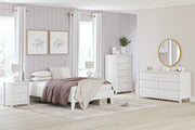 Hallityn White Youth Platform Bedroom Set from Ashley - Luna Furniture