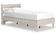Socalle Natural Twin Panel Platform Bed from Ashley - Luna Furniture