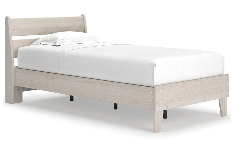 Socalle Natural Twin Panel Platform Bed from Ashley - Luna Furniture