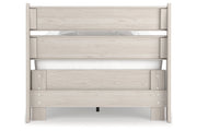 Socalle Natural Twin Panel Platform Bed -  Ashley - Luna Furniture