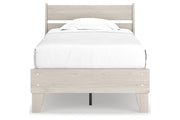 Socalle Natural Twin Panel Platform Bed from Ashley - Luna Furniture