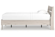 Socalle Natural Twin Panel Platform Bed from Ashley - Luna Furniture