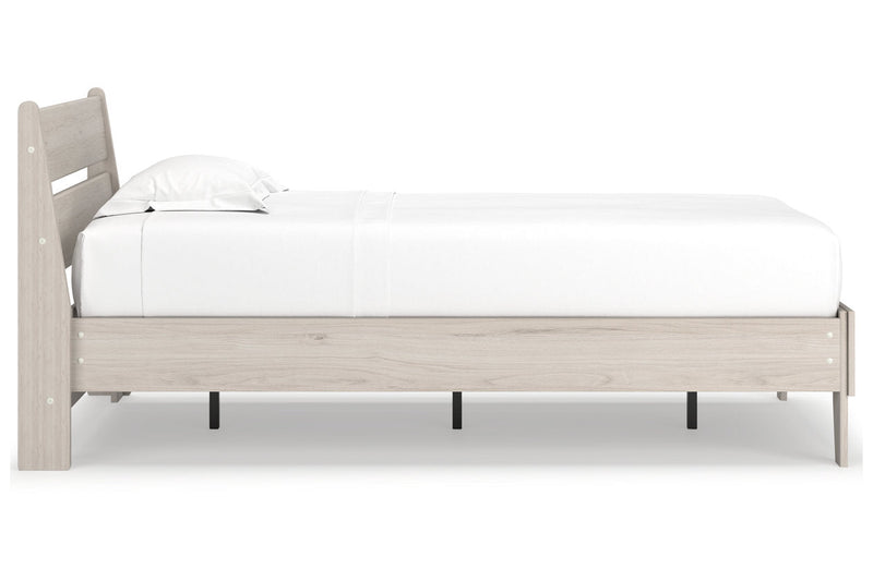 Socalle Natural Twin Panel Platform Bed -  Ashley - Luna Furniture