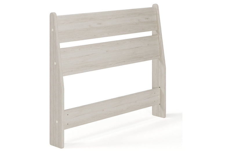 Socalle Light Natural Twin Panel Headboard from Ashley - Luna Furniture