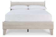 Socalle Natural Full Panel Platform Bed from Ashley - Luna Furniture