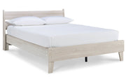 Socalle Natural Queen Panel Platform Bed from Ashley - Luna Furniture