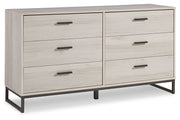 Socalle Light Natural Youth Panel Platform Bedroom Set from Ashley - Luna Furniture