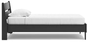 Socalle Twin Panel Platform Bed and Dresser from Ashley - Luna Furniture