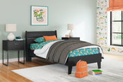 Socalle Twin Panel Platform Bed and Dresser from Ashley - Luna Furniture