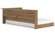 Deanlow Honey Twin Bookcase Storage Bed from Ashley - Luna Furniture