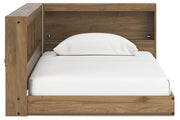Deanlow Honey Twin Bookcase Storage Bed from Ashley - Luna Furniture