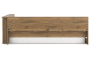 Deanlow Honey Full Bookcase Storage Bed -  Ashley - Luna Furniture