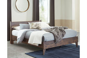 Calverson Mocha Platform Bedroom Set from Ashley - Luna Furniture