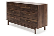 Calverson Mocha Platform Bedroom Set from Ashley - Luna Furniture