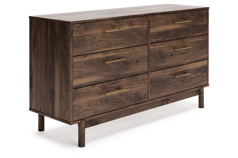 Calverson Mocha Platform Bedroom Set from Ashley - Luna Furniture