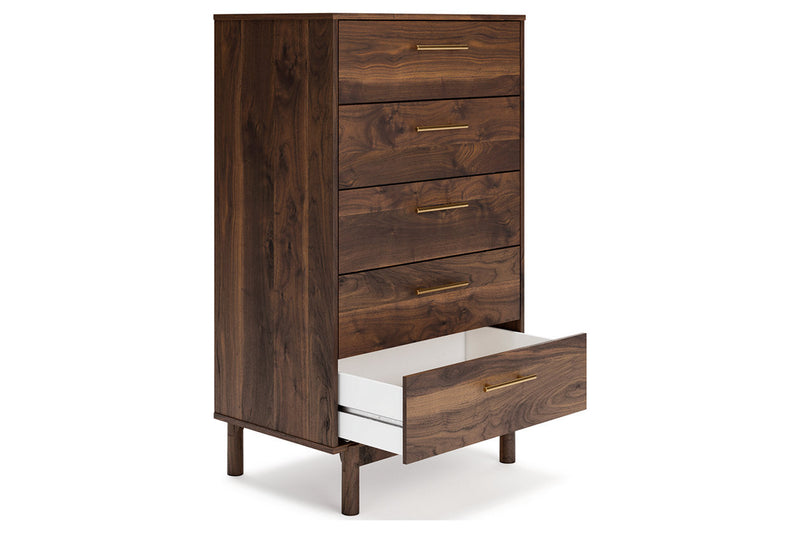 Calverson Mocha Platform Bedroom Set from Ashley - Luna Furniture