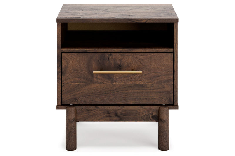 Calverson Mocha Platform Bedroom Set from Ashley - Luna Furniture