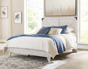 Shawburn Whitewash and Charcoal Gray Platform Bedroom Set from Ashley - Luna Furniture