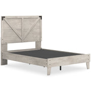 Shawburn Whitewash Full Platform Bed from Ashley - Luna Furniture