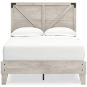 Shawburn Whitewash Full Platform Bed from Ashley - Luna Furniture