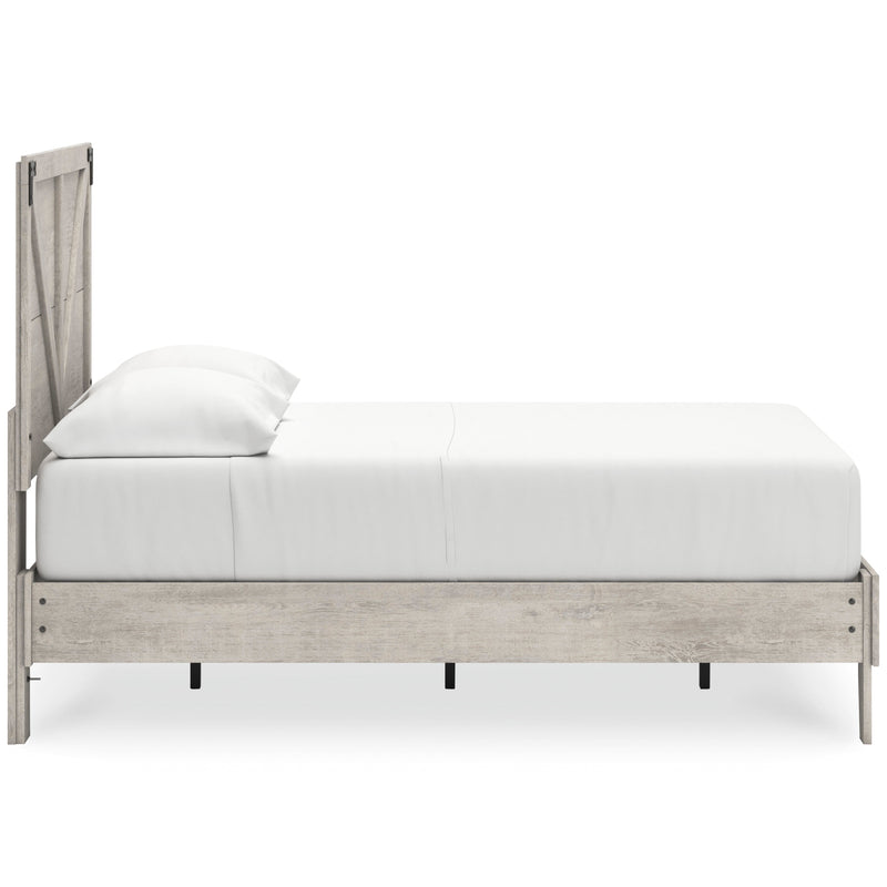 Shawburn Whitewash Full Platform Bed from Ashley - Luna Furniture