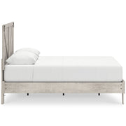 Shawburn Whitewash Queen Platform Bed from Ashley - Luna Furniture